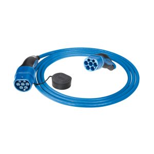 Elektromobilio įkrovimo laidas Mennekes Type2 į Type 2, 32A, 3 fazės, 7.5 m